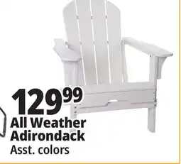 Ocean State Job Lot All Weather Adirondack offer