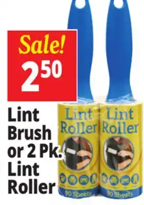 Ocean State Job Lot 90 Sheet Lint Roller 2 pk offer