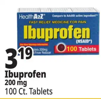 Ocean State Job Lot Ibuprofen 200 mg Tablets 100 Count offer