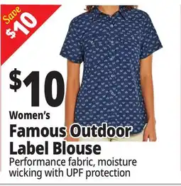 Ocean State Job Lot Women's Famous Outdoor Label Blouse offer