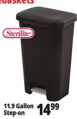 Ocean State Job Lot 11.9 Gallon Step-on offer