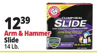 Ocean State Job Lot Arm & Hammer Slide Multi-Cat Clumping Litter 14lbs offer
