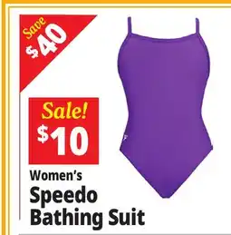 Ocean State Job Lot Women's Speedo Bathing Suit offer