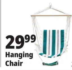 Ocean State Job Lot Outdoor Living Hanging Chair with Arm & Foot Rest offer