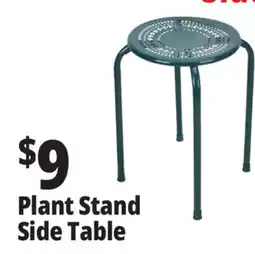 Ocean State Job Lot Stackable Metal Garden Plant Stand Blue offer