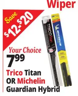 Ocean State Job Lot Trico Titan Wiper Blade offer