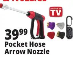 Ocean State Job Lot Pocket Hose Arrow Nozzle offer