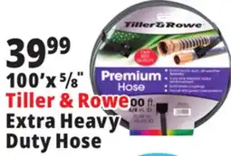 Ocean State Job Lot Tiller & Rowe Premium Extra Heavy-Duty 5/8 Garden Hose 100' offer