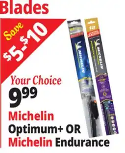 Ocean State Job Lot Michelin Optimum+ OR Michelin Endurance offer