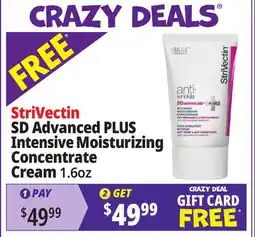 Ocean State Job Lot StriVectin SD Advanced PLUS Intensive Moisturizing Concentrate Cream offer