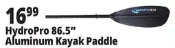 Ocean State Job Lot HydroPro Aluminum Kayak Paddle 86.5 offer