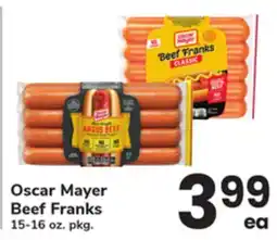 ACME Oscar Mayer Beef Franks offer