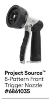 Lowe's 8-Pattern Front Trigger Nozzle offer