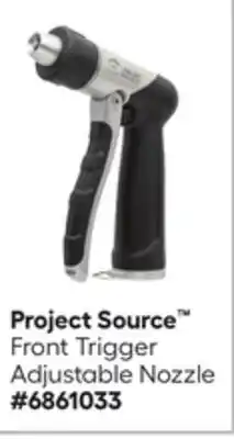 Lowe's Front Trigger Adjustable Nozzle offer