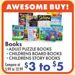Boscov's Books offer