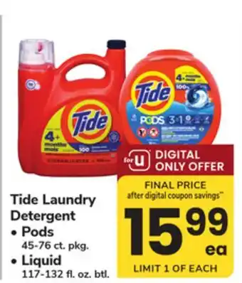 ACME Tide Laundry Detergent offer