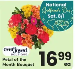 ACME Overjoyed Petal of the Month Bouquet offer