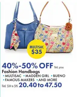 Boscov's Fashion Handbags offer