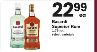 ACME Bacardi Superior Rum offer