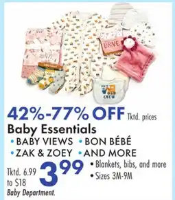 Boscov's Baby Essentials offer