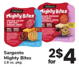 ACME Sargento Mighty Bites offer