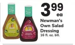 ACME Newman's Own Salad Dressing offer
