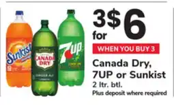 ACME Canada Dry, 7UP or Sunkist offer
