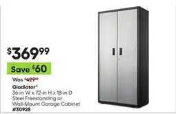 Lowe's 36-in W x 72-in H x 18-in D Steel Freestanding or Wall-Mount Garage Cabinet offer