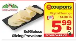Weis Markets BelGioioso Slicing Provolone offer