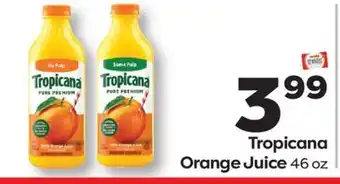 Weis Markets Tropicana Orange Juice offer