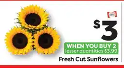 Weis Markets Fresh Cut Sunflowers offer
