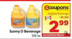 Weis Markets Sunny D Beverage offer