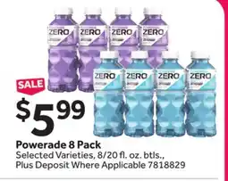 Stop&Shop Powerade offer