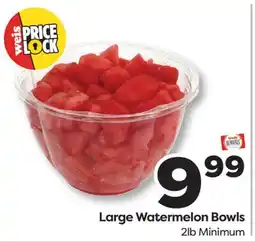 Weis Markets Large Watermelon Bowls offer