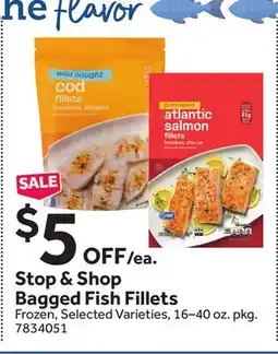 Stop&Shop Stop & Shop Bagged Fish Fillets offer