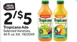 Stop&Shop Tropicana Ade offer
