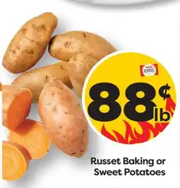 Weis Markets Russel Baking or Sweet Potatoes offer