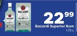 Weis Markets Bacardi Superior Rum offer