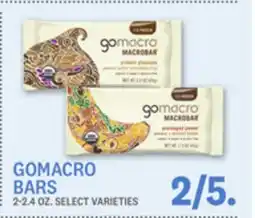 Kings Food Markets GOMACRO BARS offer