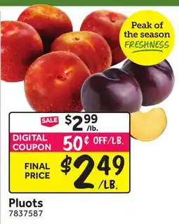 Stop&Shop Pluots offer