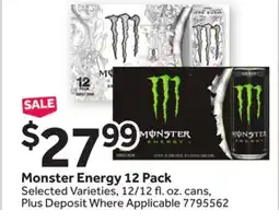 Stop&Shop Monster Energy offer
