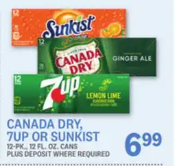 Kings Food Markets CANADA DRY, 7UP OR SUNKIST offer
