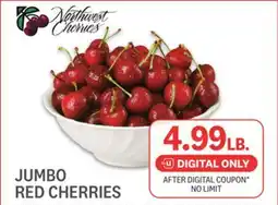 Kings Food Markets JUMBO RED CHERRIES offer