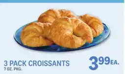 Kings Food Markets 3 PACK CROISSANTS offer