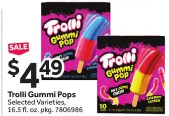 Stop&Shop Trolli Gummi Pops offer