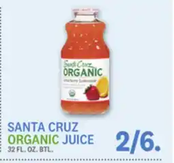 Kings Food Markets SANTA CRUZ ORGANIC JUICE offer