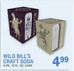 Kings Food Markets WILD BILL'S CRAFT SODA offer