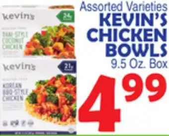 Bravo Supermarkets KEVIN'S CHICKEN BOWLS offer