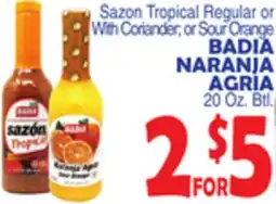 Bravo Supermarkets BADIA NARANJA AGRIA offer
