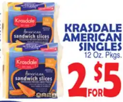 Bravo Supermarkets KRASDALE AMERICAN SINGLES offer